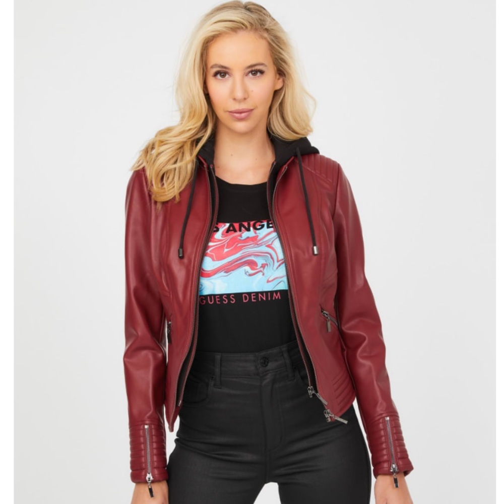 GUESS Leather Jacket